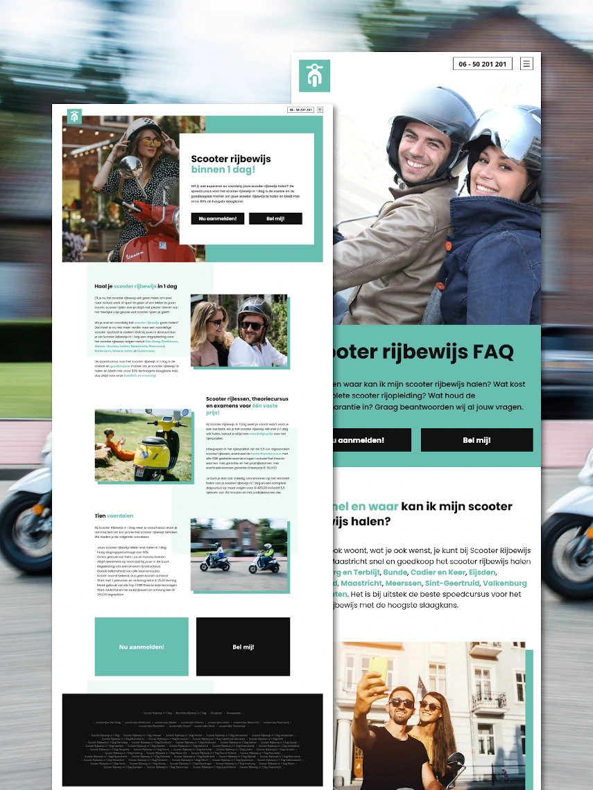 Scooter rijbewijs in 1 dag website